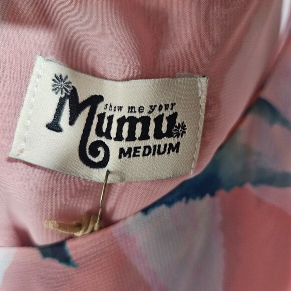 New Show Me Your Mumu Dress Zsa Zsa Mini SZ Medium Beachy Costal Hawaiian Cruise - Picture 4 of 10